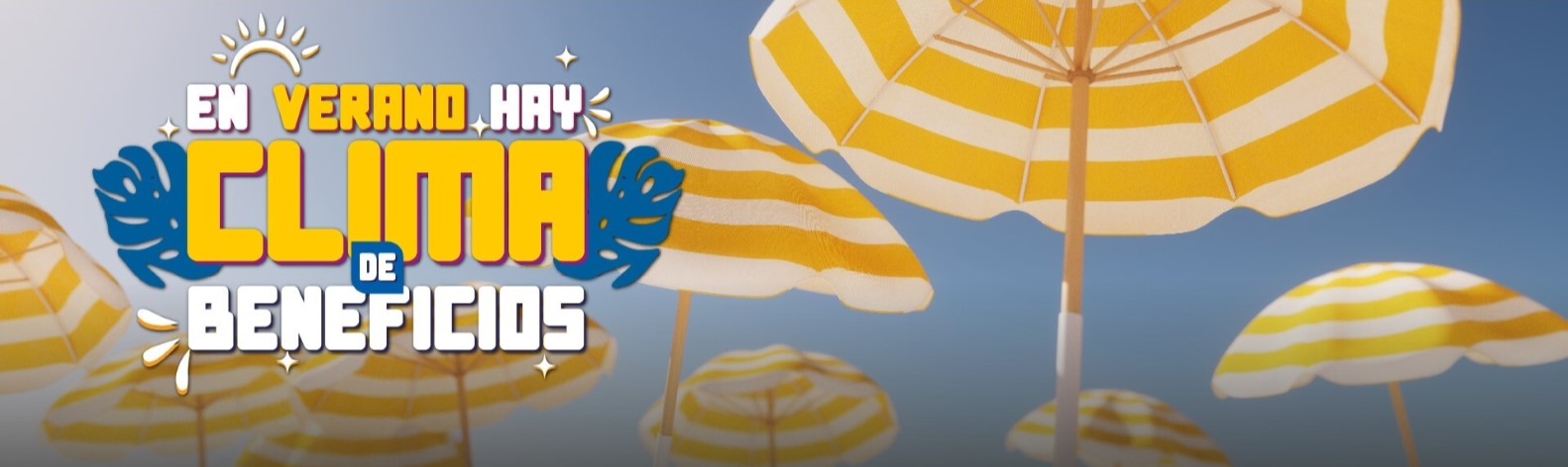 Verano clima de beneficios