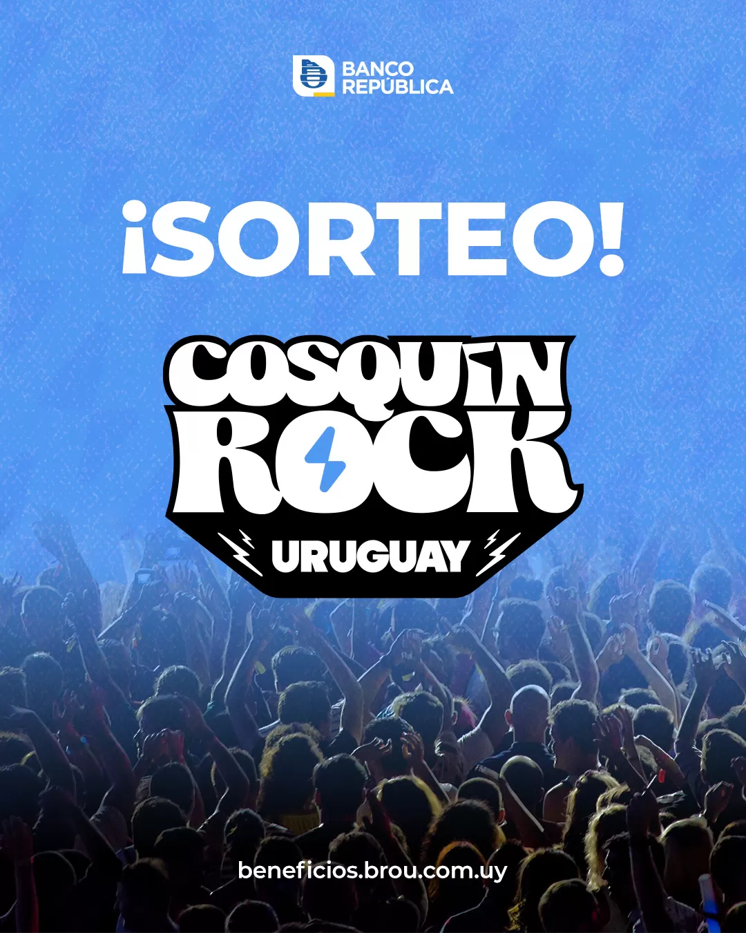 Sorteo Cosquín Rock Uruguay