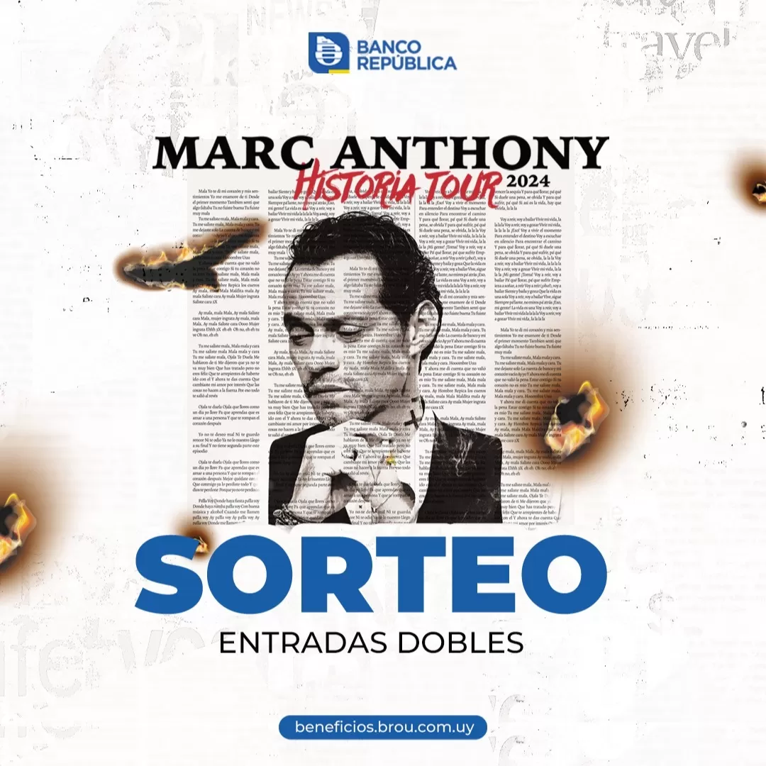 Entradas dobles Marc Anthony